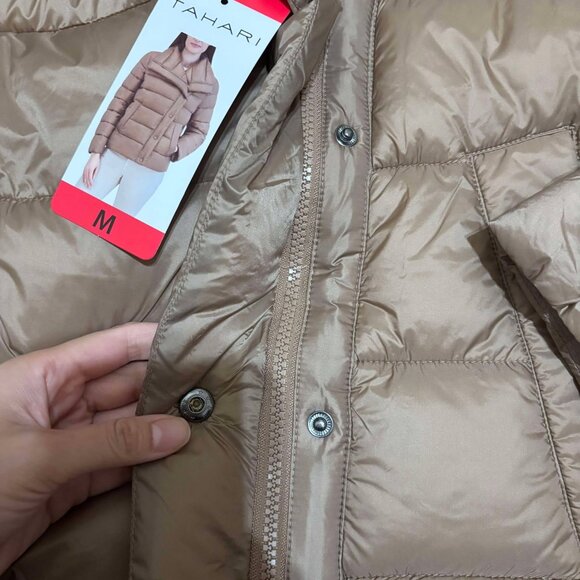 Tahari Ladies' Asymmetrical Puffer Jacket - Picture 3 of 4